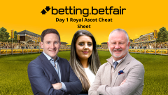Betfair racing cheat for Royal Ascot day 1